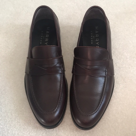 Harry’s of London leather slip on penny loafer main image 11